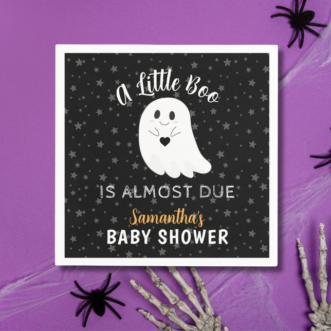 Little Boo Ghost Halloween Kinderdusche Serviette (Von Creator hochgeladen)