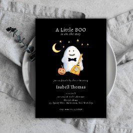 Little Boo Ghost Hollaween Baby Shower Einladung