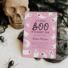 Little Boo Ghost Stars Girl Babydusche