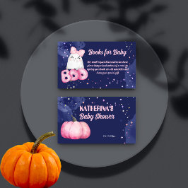 Little Boo Halloween Baby Duschbücher für Baby Begleitkarte