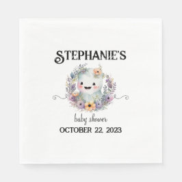 Little Boo Halloween Baby Duschdekor Napkins Serviette