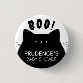 Little Boo Halloween Baby Dusche Button