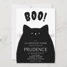 Little Boo Halloween Baby Dusche Einladung