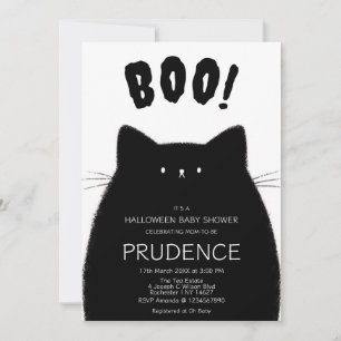 Little Boo Halloween Baby Dusche Einladung