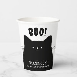 Little Boo Halloween Baby Dusche Pappbecher