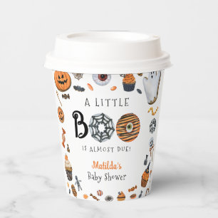 Little Boo Halloween Baby Dusche Pappbecher