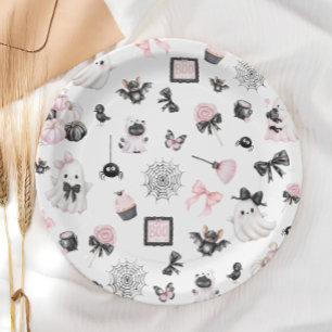 Little Boo Halloween Baby Dusche Pappteller