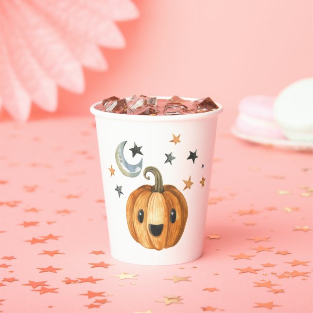 Little Boo Halloween Baby Shooting Paper Cup Pappbecher (Insitu)
