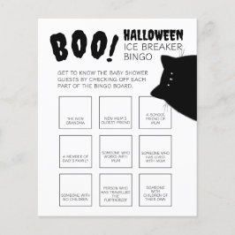 Little Boo Halloween Baby Show Ice Breaker Bingo