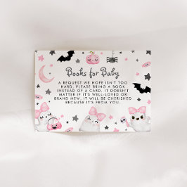 Little Boo Halloween Baby Shower Books for Baby Begleitkarte