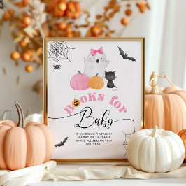 Little Boo Halloween Books für das Baby Poster