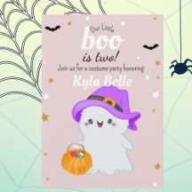 Little Boo Halloween Einladung