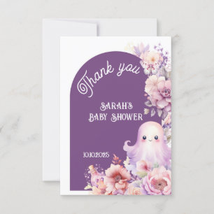 Little Boo halloween geile Babydusche danke Karte
