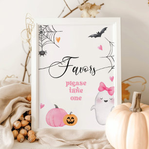 Little Boo Halloween Geschenke bitte nehmen Sie ei Poster