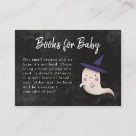 Little Boo Halloween Girl Baby Shower Buy Request Begleitkarte