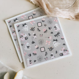 Little Boo Halloween Girl Babydusche Serviette