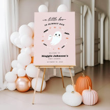 Little Boo Halloween Pink Baby Dusche Begrüßungsze