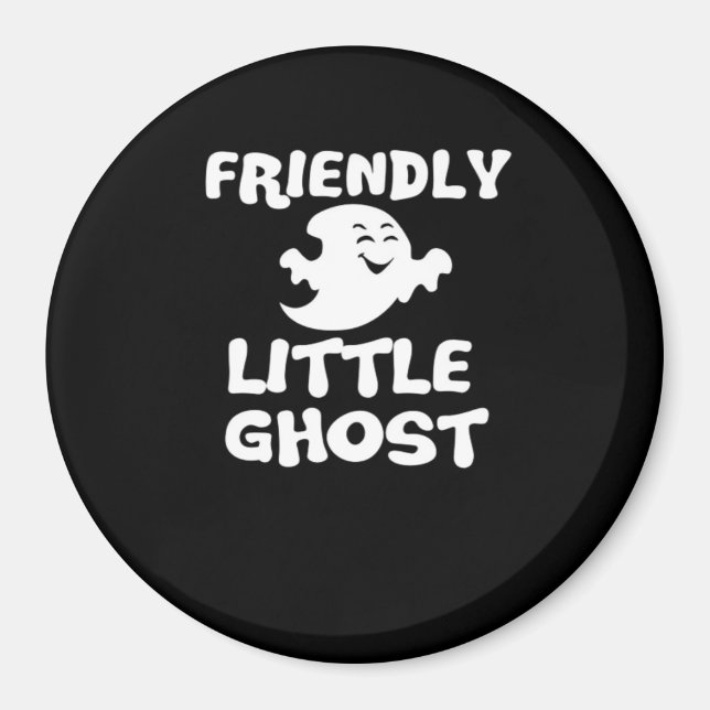 Little Boo Halloween Print Magnet (Vorne)
