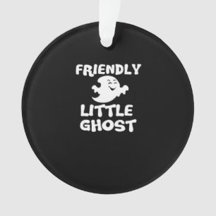 Little Boo Halloween Print Ornament
