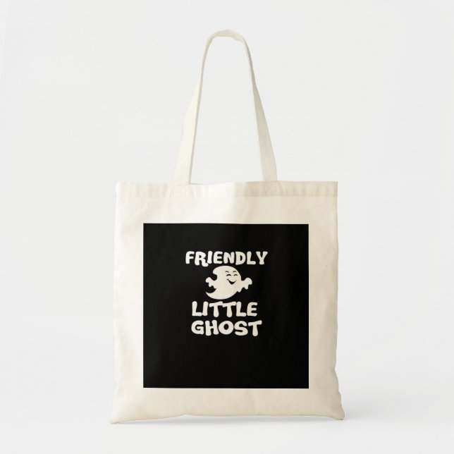 Little Boo Halloween Print Tragetasche (Vorne)