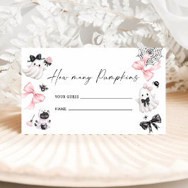 Little Boo Halloween rächen wie viele Kürbis Begleitkarte