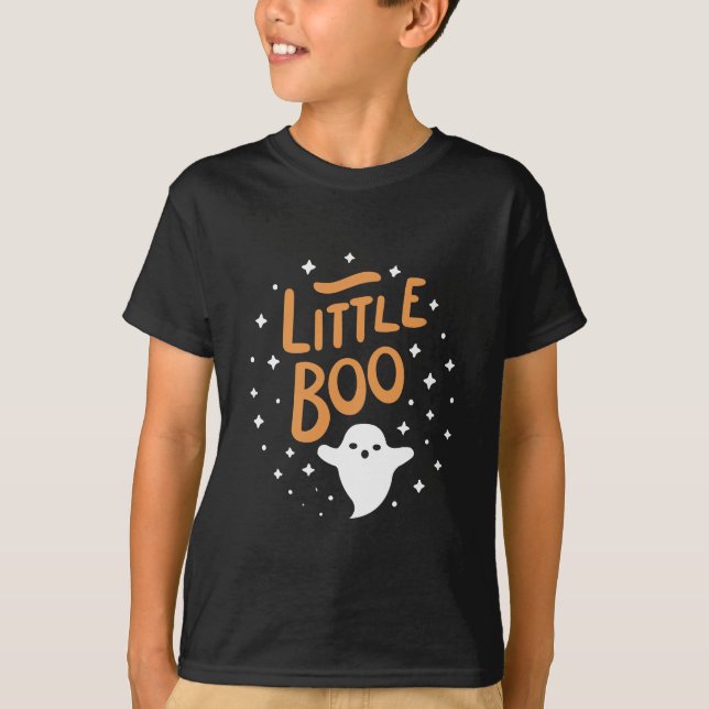 Little Boo, Happy Halloween T-Shirt (Vorderseite)