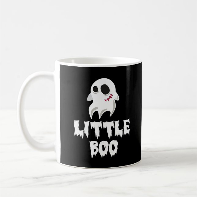 Little Boo In Halloween Cool Graphic Kaffeetasse (Links)