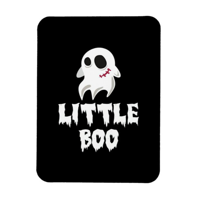 Little Boo In Halloween Cool Graphic Magnet (Vertikal)