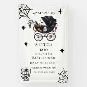 Little Boo ist bald fällig Baby Shower Banner