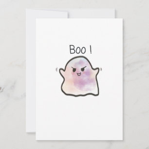 Little Boo ist ein freches lustiges Meme Feiertagskarte