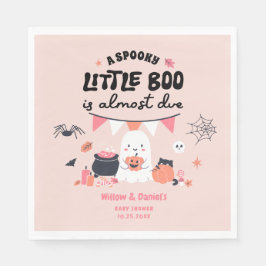 Little Boo ist fast Due Baby Dusche Napkins Serviette