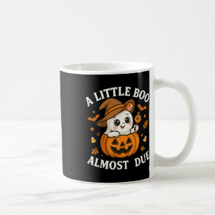 Little Boo ist fast zu Halloween Pregnancy Revea Kaffeetasse