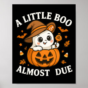 Little Boo ist fast zu Halloween Pregnancy Revea Poster