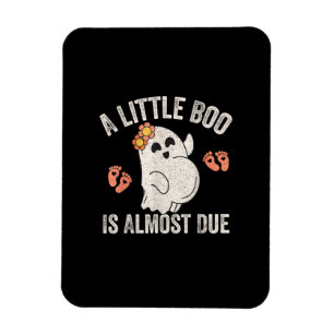 Little Boo ist fast zu Halloween Schwangerschaft A Magnet