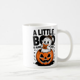 Little Boo ist fast zu Niedlichen Halloween-Schwan Kaffeetasse
