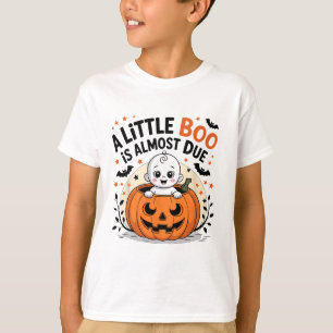 Little Boo ist fast zu Niedlichen Halloween-Schwan T-Shirt