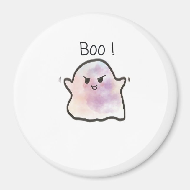 Little Boo ist frech und lustig Magnet (Vorne)