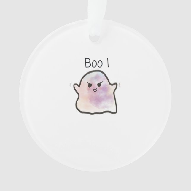 Little Boo ist frech und lustig Ornament (Vorderseite)
