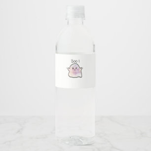 Little Boo ist frech und lustig Wasserflaschenetikett