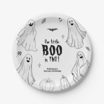 Little Boo ist zwei Halloween 2. Geburtstag