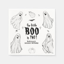 Little Boo ist zwei Halloween 2. Geburtstag