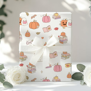 Little Boo Lilac Whimsical Books Baby Dusche Geschenkpapier