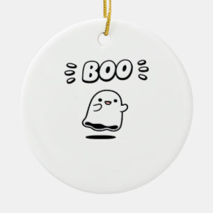 Little Boo Minimal Style Keramik Ornament