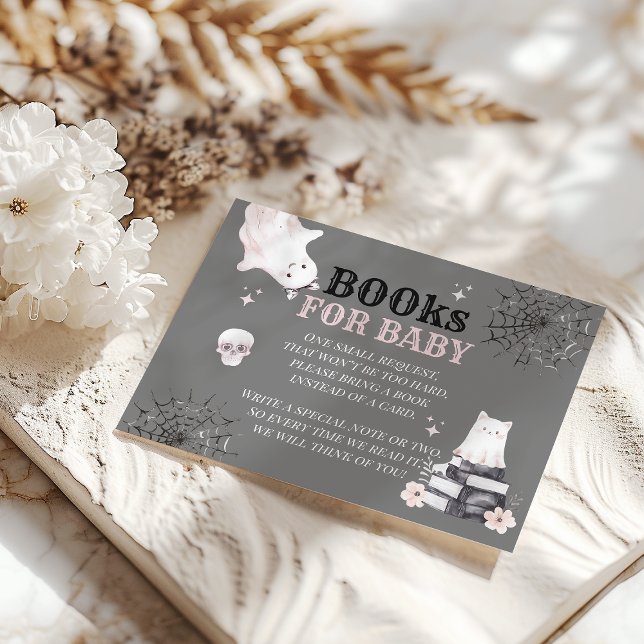 Little Boo Niedlich Ghost Halloween Kindermädchend Begleitkarte (Von Creator hochgeladen)