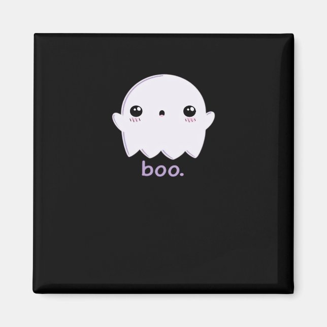 Little Boo Niedlich Halloween Magnet (Vorne)