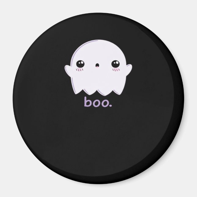 Little Boo Niedlich Halloween Magnet (Vorne)