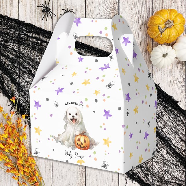 Little Boo Niedlich Halloween Wassercolor Babydusc Geschenkschachtel (Von Creator hochgeladen)