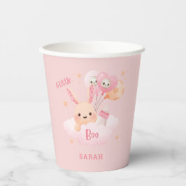 Little Boo Pink Halloween Kinderdusche Pappbecher