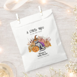 Little Boo Poem Cat in Hexenhut Babydusche Geschenktütchen