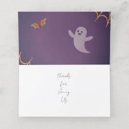 Little Boo Vielen Dank, dass Sie geklappte Platzka Platzkarte